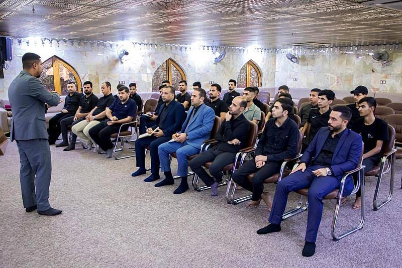 قسم التطوير يقيم ورشة تدريبية عن الثقة بالنفس لمجموعة شباب من صلاح الدين
