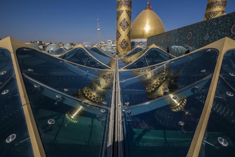 مع اقتراب موعد افتتاحه: الخيامُ الزجاجيّة لمشروع تسقيف صحن أبي الفضل العبّاس (عليه السلام)، دلالاتها.. ومواصفاتها..
