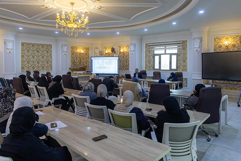 قسم الشؤون الفكرية يقيم دورة تدريبية في الفهرسة الحديثة لملاكات جامعة البصرة