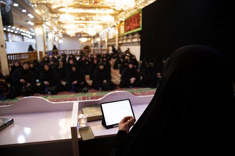الشؤون الفكرية يقيم محاضرةً تثقيفية حول الإمام الهادي (عليه السلام)