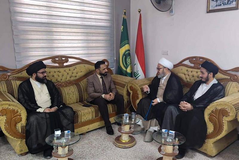 الهيأة العليا لإحياء التراث تبحث سبل التعاون العلمي مع مركز دراسات الكوفة