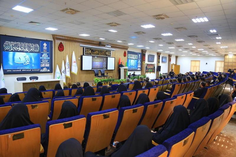 جامعةُ العميد تُقيم مجلس عزاء بذكرى شهادة الحسن السبط (عليه السلام)