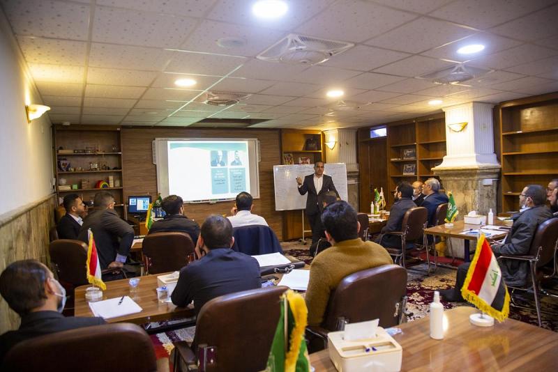 تنظيم ورشة تدريبية لتطبيق ادوات ونظم الجودة لملاكات قسم إعلام العتبة العباسية المقدسة