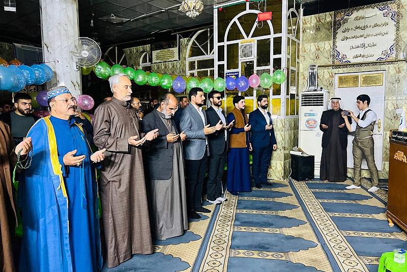 المجمع العلمي يقيم حفلاً بهيجاً بذكرى ولادة الأقمار المحمدية في بغداد