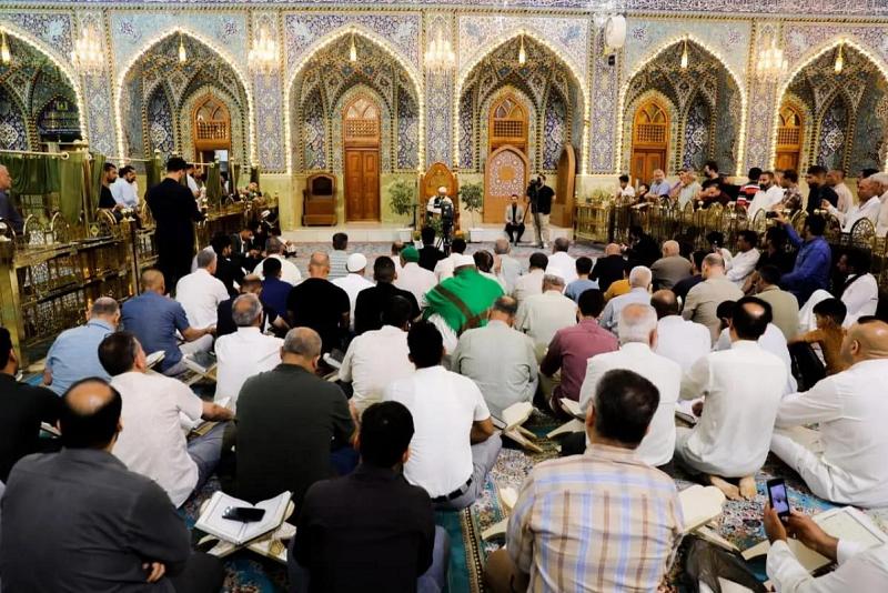 استئنافُ محافل عرش التلاوة في العتبة العبّاسية المقدّسة