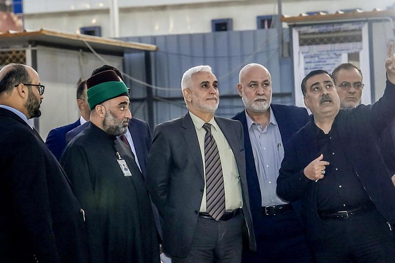 رئيس ديوان الوقف الشيعي يطّلع على عدد من مشاريع العتبة العباسية المقدسة