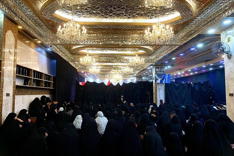 التوجيه الديني النسويّ تقيم مجلس عزاءٍ بذكرى استشهاد الإمام الكاظم (عليه السلام)