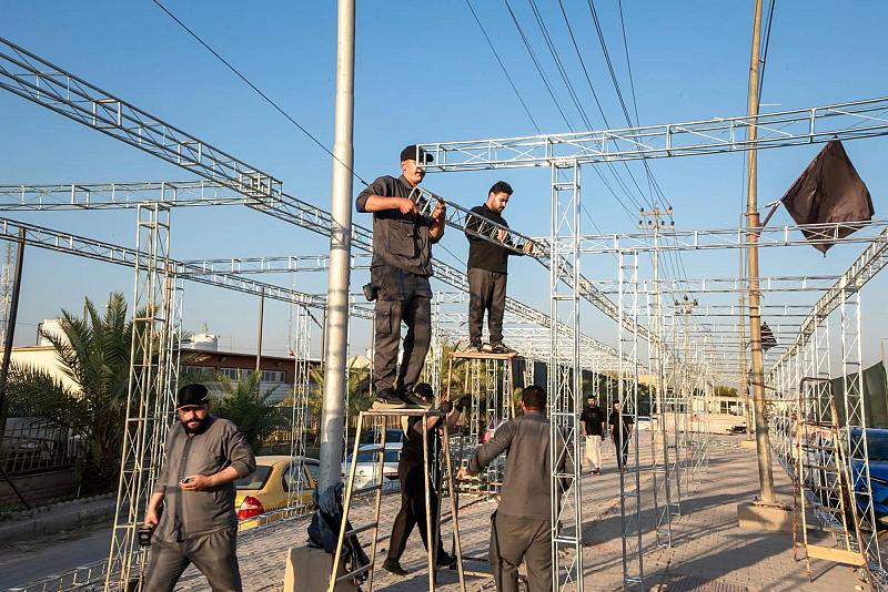 استعدادًا لزيارة الأربعين.. قسم التطوير يكثف تحضيراته لإقامة الموكب الثقافي العام في محور بابل