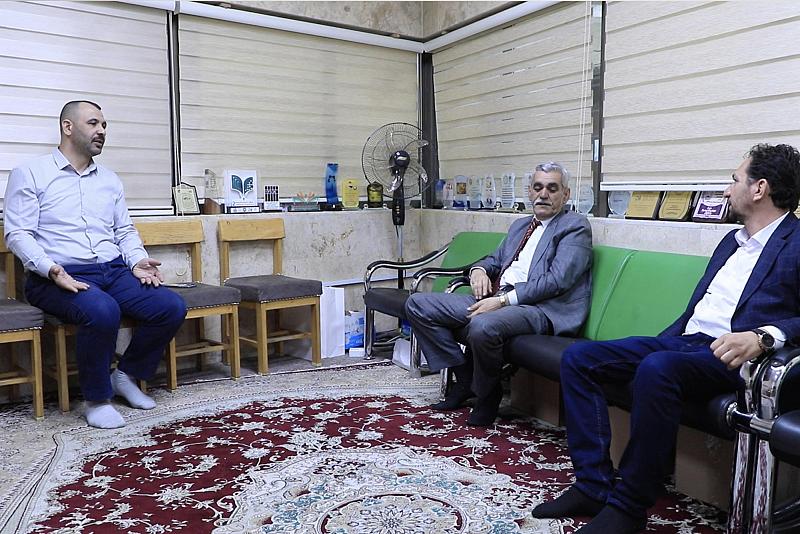 قسم الشؤون الفكرية يبحث مع المركز الثقافي البغدادي سبل تعزيز التعاون التوثيقي