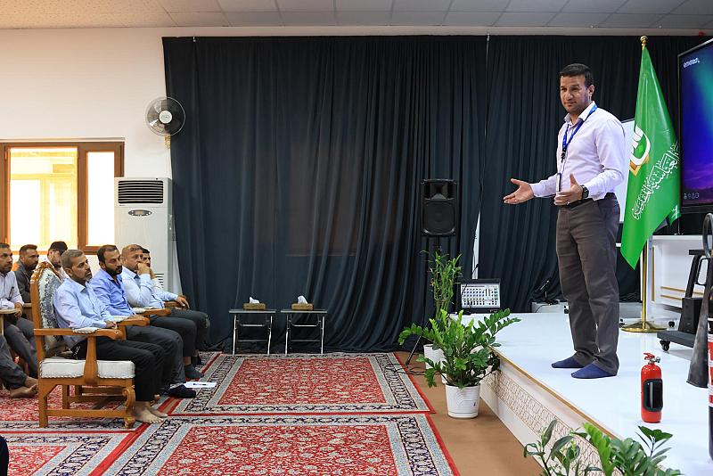 العتبة العباسية تختتم دورة تدريبية خاصة بكيفية التعامل مع الحرائق