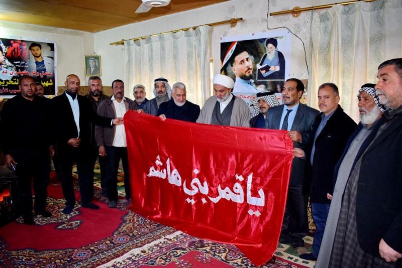 شعبةُ الإغاثة والدّعم في العتبة المقدّسة تزور عوائل شهداء المتظاهرين في قضاء المسيّب