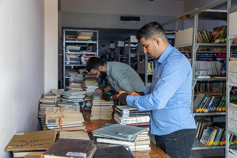قسم الشؤون الفكرية يشرع برقمنة الوجبة الثالثة من النتاجات العلمية لمكتبة جامعة البصرة
