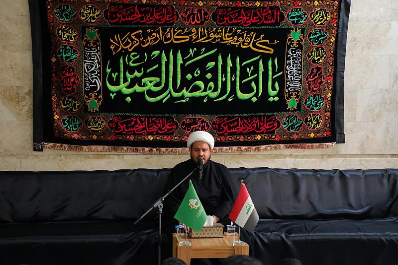 طلبةُ المجمع العلميّ في النجف الأشرف يختتمون مجلسهم العزائي السنويّ