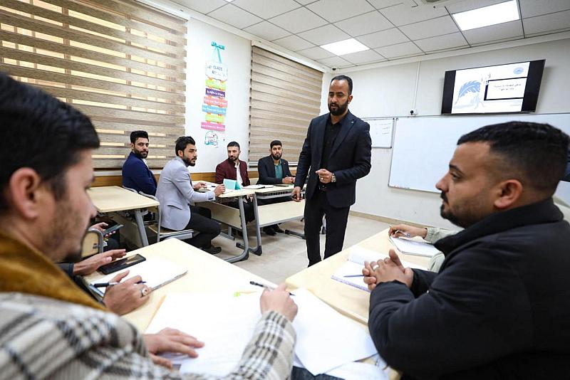 قسم التربية والتعليم يختتم ورشة في تنمية القدرات لملاكات جامعة العميد