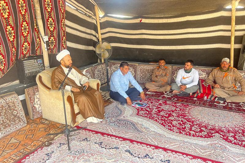 قسم الشؤون الدينية يقيم دورةً للملاكات العاملة في الحزام الأخضر