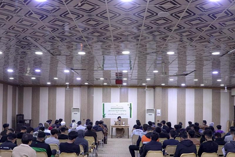 المجمع العلمي يقيم جلسةً حوارية قرآنية لطلبة جامعة الفرات الأوسط
