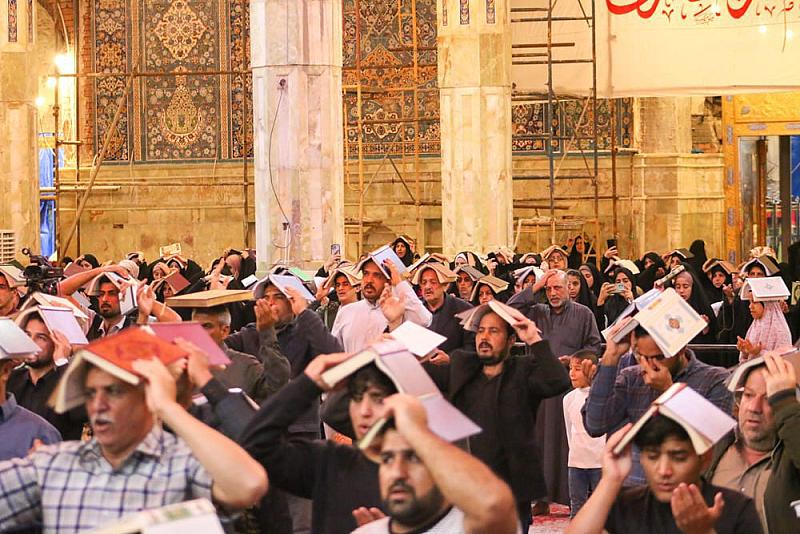 المجمع العلمي يحيي ليالي القدر المباركة في بابل والهندية