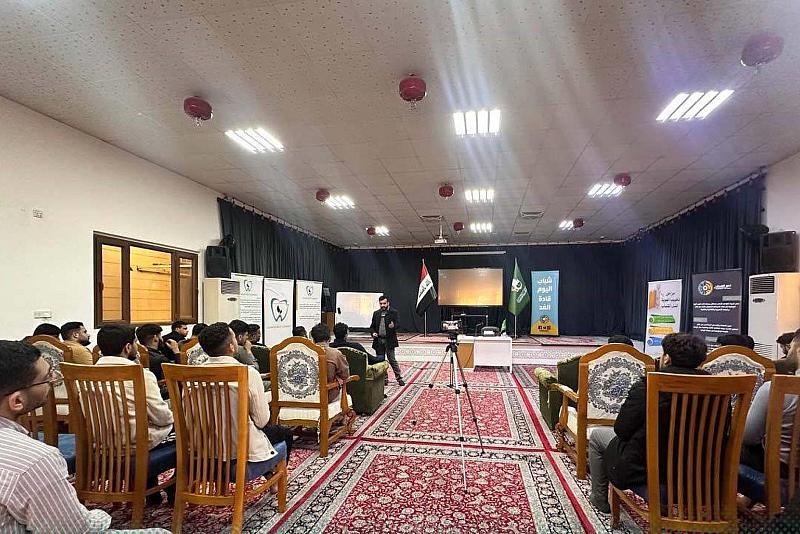 استمرار فعاليات المخيم الربيعي السنوي لطلبة جامعة العميد