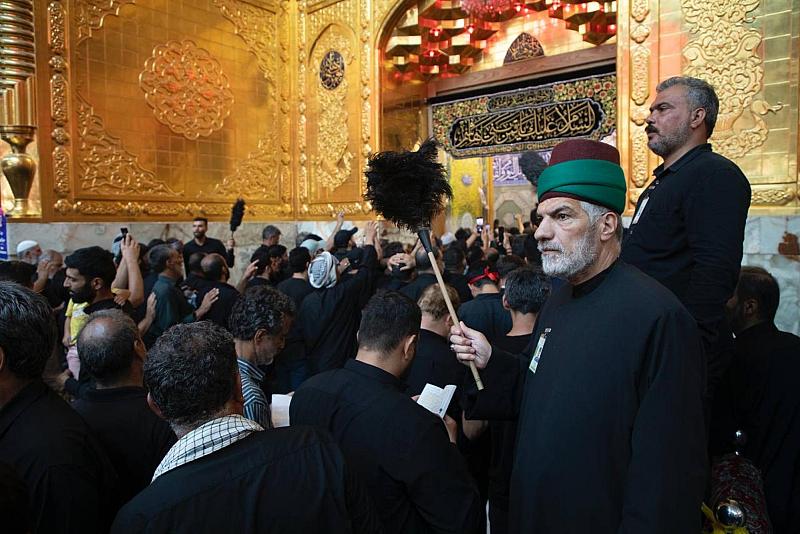خدمات متعددة تقدمها شعبة السادة الخدم لزائري الأربعين