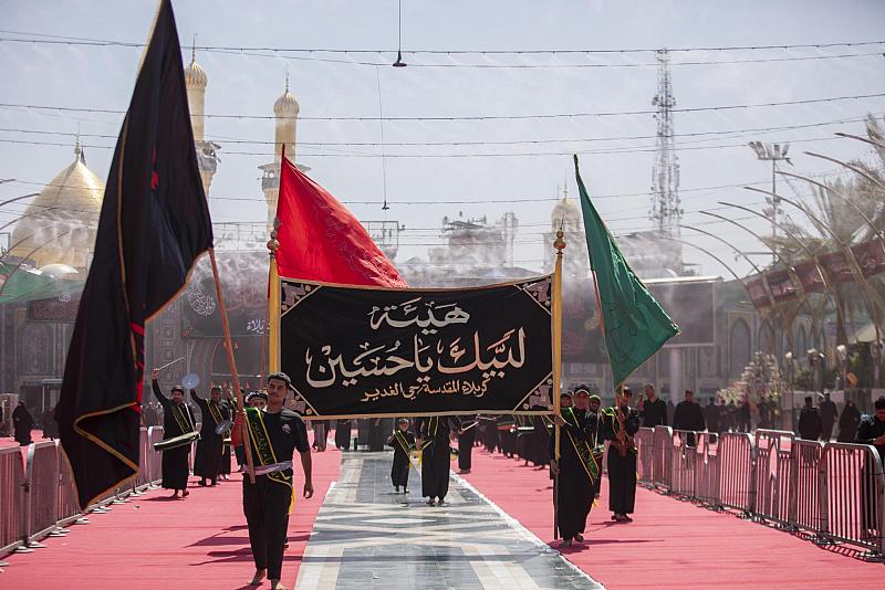 في صباح اليوم السادس من المحرم.. المواكب الكربلائيَّة تواصل فعالياتها العزائية