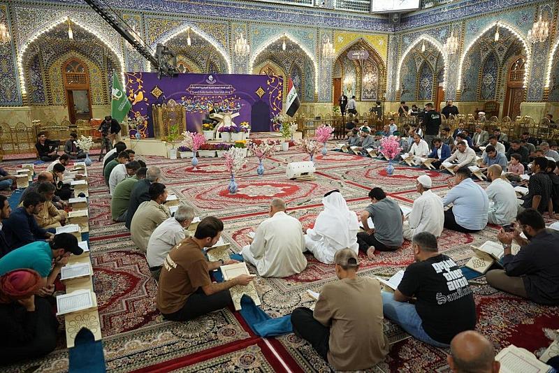 العتبة العباسية المقدسة تقيم المحفل القرآني المركزي بذكرى ولادة السيدة فاطمة المعصومة (عليها السلام)