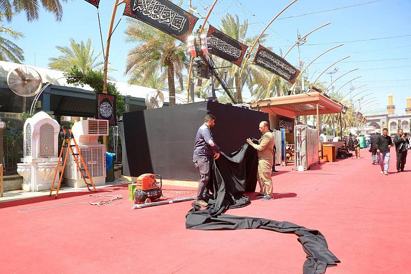 قسم الصناعات ينهي أعمال إنشاء منصّة للتغطية الإعلامية في منطقة بين الحرمين الشريفين