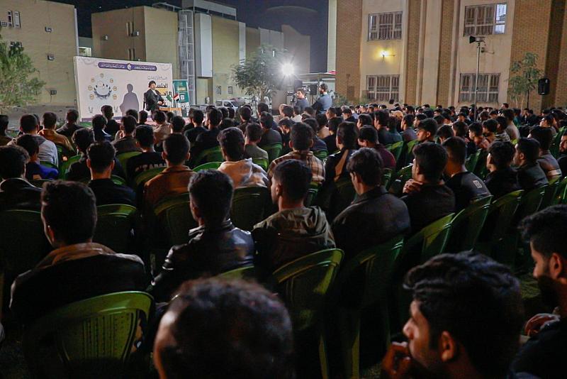 المجمع العلمي للقرآن الكريم يقيم جلسة حوارية لطلبة جامعة الكوفة