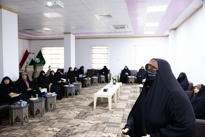 شعبة مدارس الكفيل الدينية النسوية تناقش فقرات الحفل المركزي لتخرج طالبات الجامعات العراقية السابع