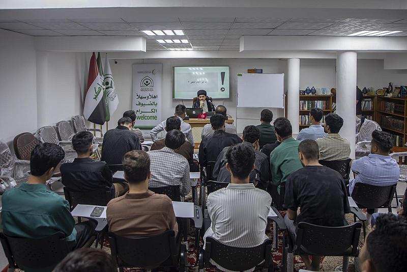 ‏قسم الشؤون الفكرية يقيم برنامجًا ثقافيًا لمجموعة من طلبة الجامعات في ذي قار