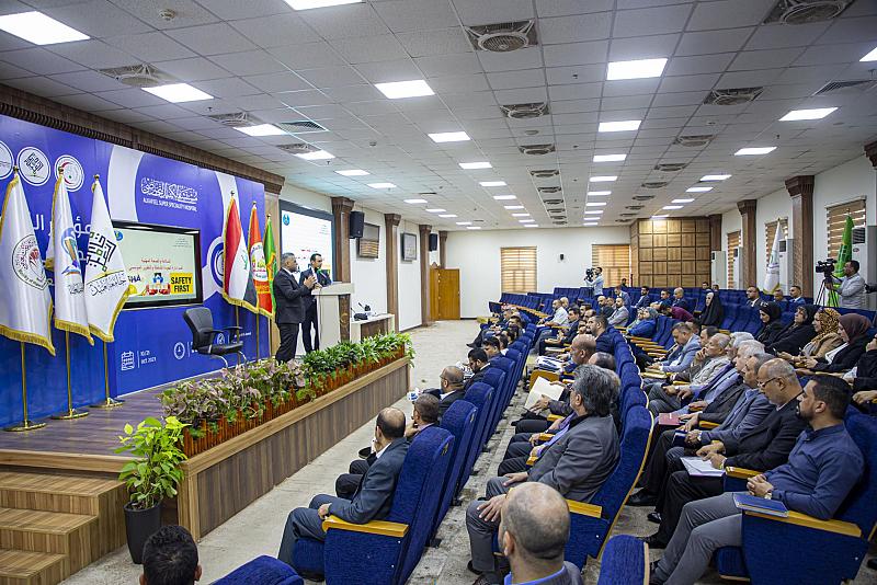 العتبة العبّاسية تنظّم ورشة حول السلامة المهنية للهيئات المستقلة في جامعة العميد