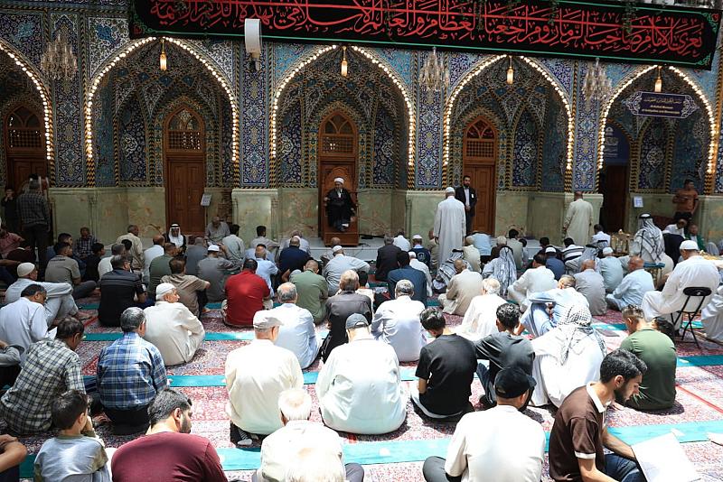 عبر محاضراته اليومية.. قسم الشؤون الدينية يستذكر محطات من سيرة الإمام الباقر (عليه السلام)