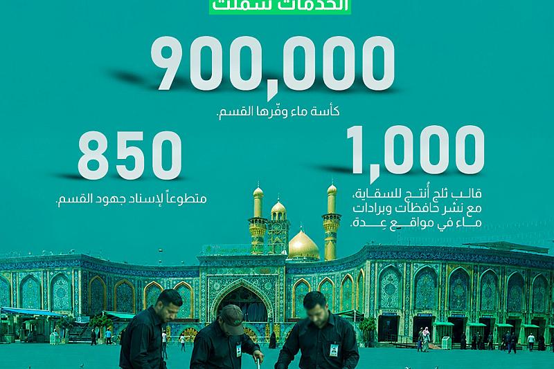 استعدادًا لزيارة يوم عرفة.. قسم الشؤون الخدمية يكثف جهوده لخدمة الزائرين
