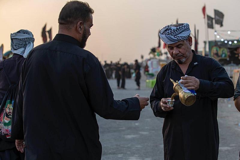 3000 موكب يقدم خدماته لزائري الأربعين في محافظة ذي قار