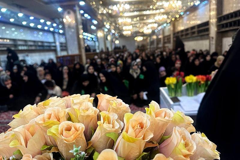 شعبة التوجيه الديني النسوي تحتفي بذكرى زواج النورين (عليهما السلام)