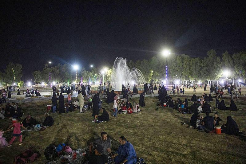 مشروع الحزام الأخضر يستقبل المئات من العوائل خلال أيام عيد الأضحى