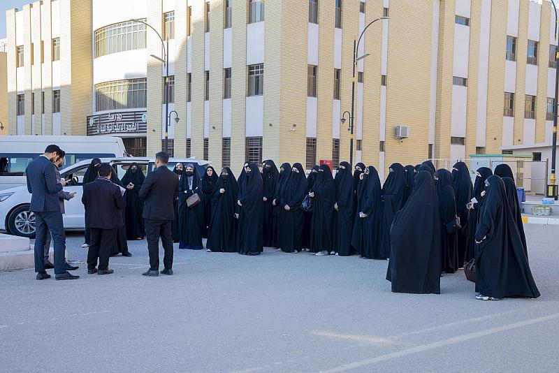 اختتام التدريبات الخاصة بمسير المشاركات في حفل تخرج بنات الكفيل