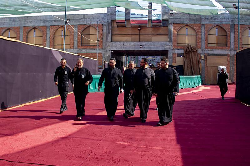 قسم حفظ النظام يفتتح مسارًا جديدًا لتعزيز انسيابية حركة الزائرين