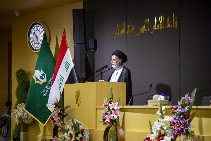 معتَمَدُ المرجعيّة الدينيّة العُليا في كركوك: تحرير البشير كان بمبادرةٍ كبيرةٍ وعظيمةٍ من قِبل فرقة العبّاس
