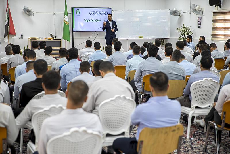 قسم حفظ النظام يوضح آلية تنفيذ برنامج تأهيل المنتسبين الجدد