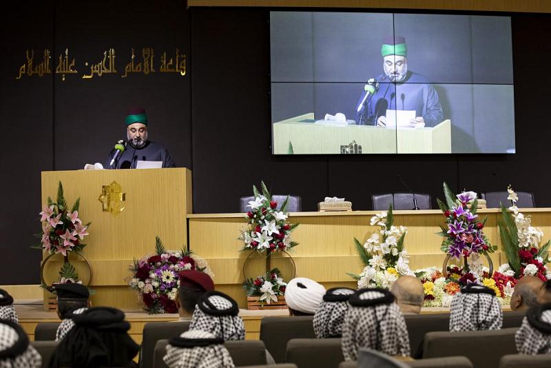 العتبة العباسية: القاعدة في الإسلام هي التعارف والسلام فلا ينبغي التحارب
