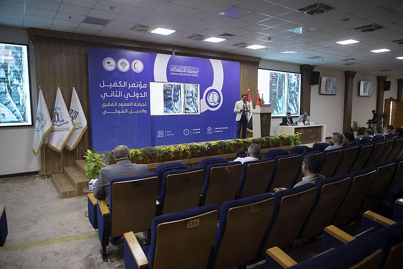أطباء من خارج العراق يلقون محاضرات ضمن مؤتمر مستشفى الكفيل الثاني