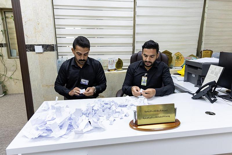 قسم العلاقات العامة يستعد لإجراء قرعة المشاركين في محطات فتية الكفيل الوطني بمحافظة نينوى