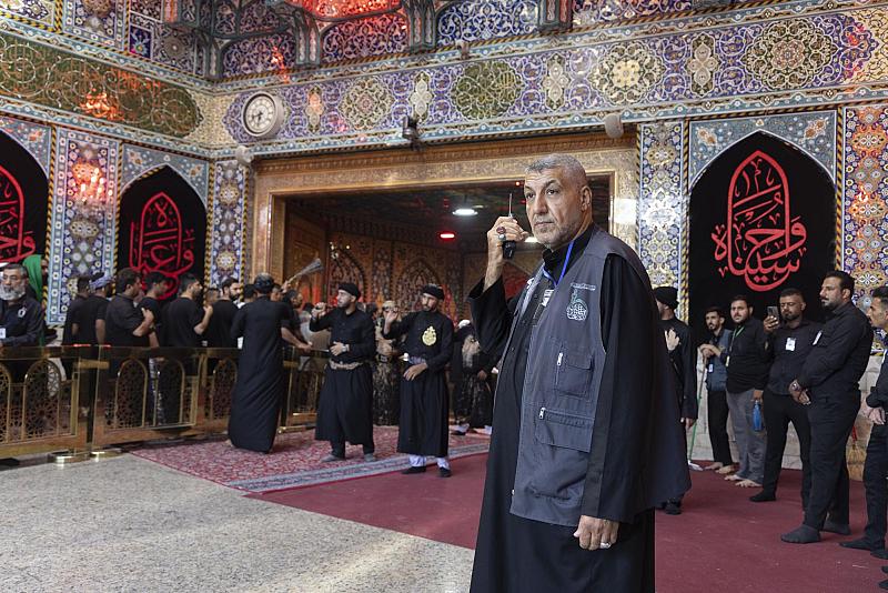 قسم الشعائر ينظم حركة المواكب العزائية في السادس عشر من صفر