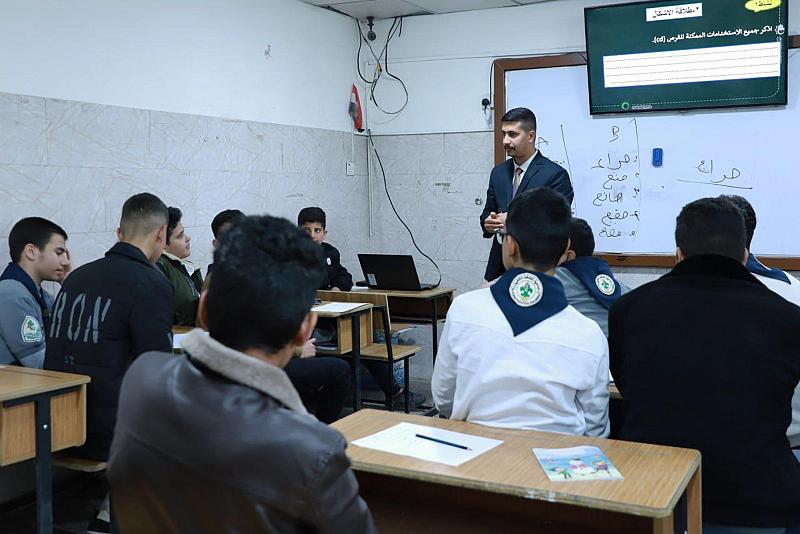 قسم الشؤون الفكرية يقيم دورة تدريبية كشفية لـ (150) عنصرًا