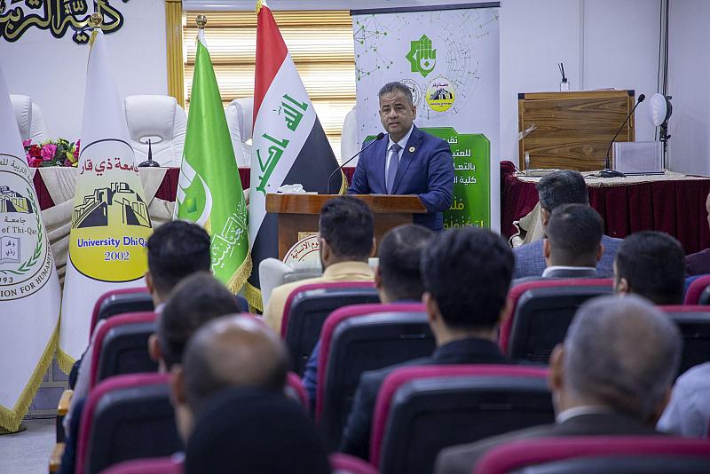 جامعة ذي قار: نسعى إلى تعزيز التعاون البحثي والعلمي مع العتبة العبّاسية المقدسة
