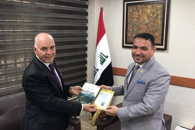 وفدٌ من مركز الدراسات الإفريقية يزور وزارة الخارجية وعددٍ من المؤسسات العلميّة