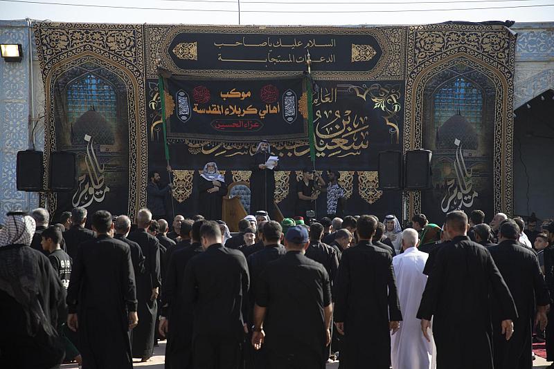 أهالي كربلاء المقدّسة يحيون ذكرى شهادة التابعي سعيد بن جبير (رضي الله عنه)