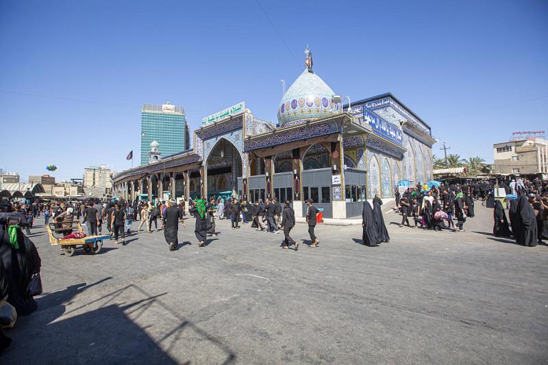 مقامُ الإمام المهديّ (عجّل الله فرجه الشريف) يوفّر أجواء الأربعين الخدميّة والعزائيّة