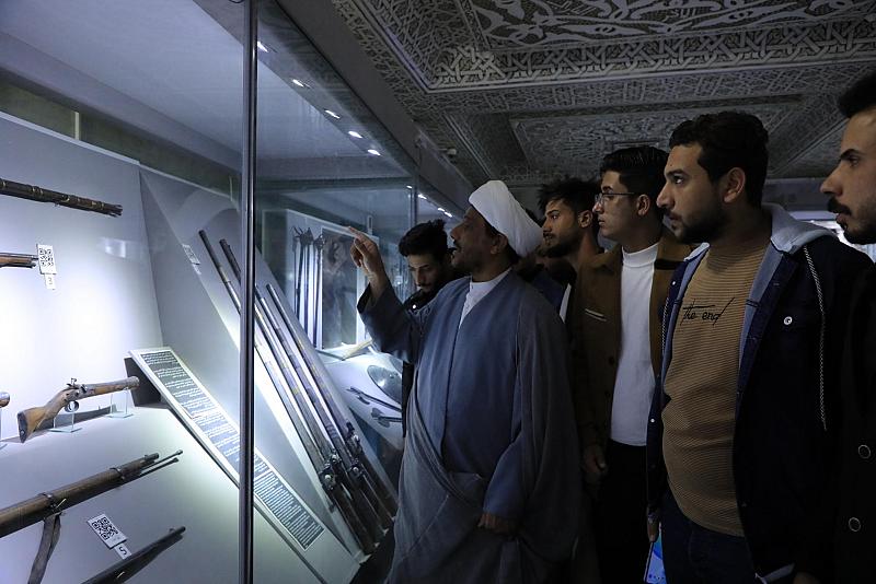 قسمُ العلاقات يستقبل وفد جامعة القاسم الخضراء