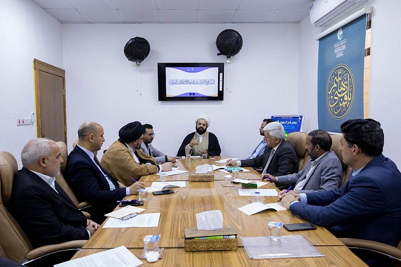 المجمع العلمي يناقش الخطط النهائية لإقامة المشروع القرآني في جامعة كربلاء